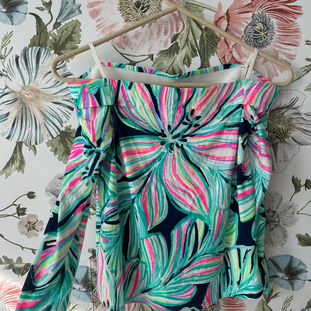 Lilly Pulitzer Off the Shoulder | XXS